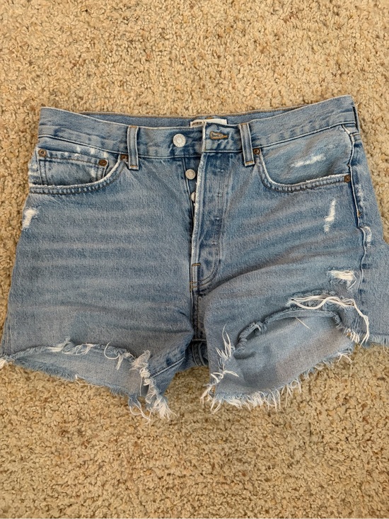 Agolde Pants - AGOLDE Parker Long Denim Shorts - Size 27